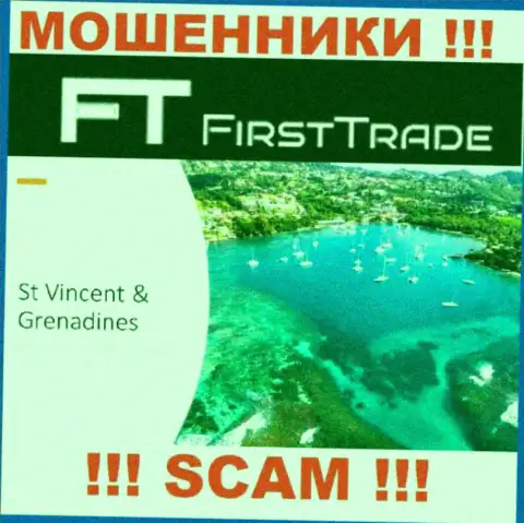 FirstTrade Corp свободно разводят клиентов, ведь зарегистрированы на территории St. Vincent and the Grenadines