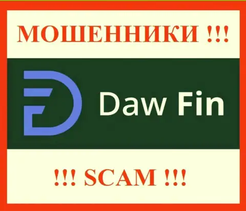 Логотип МОШЕННИКА Daw Fin