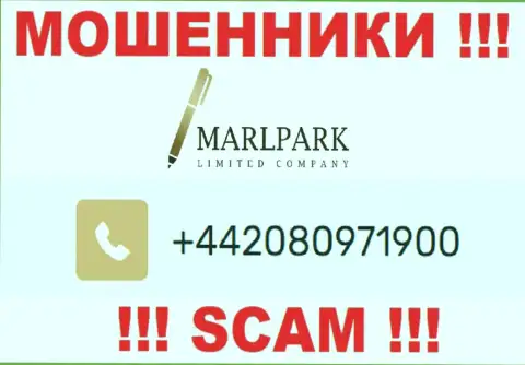 Вам стали названивать мошенники MarlparkLtd с разных телефонов ??? Отсылайте их как можно дальше