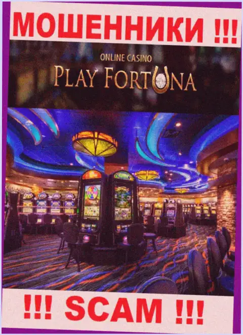С Плей Фортуна, которые прокручивают свои грязные делишки в сфере Casino, не сможете заработать - это разводняк