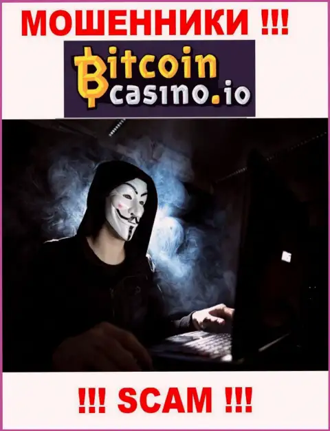 Инфы о лицах, руководящих BitcoinCasino во всемирной интернет сети найти не удалось