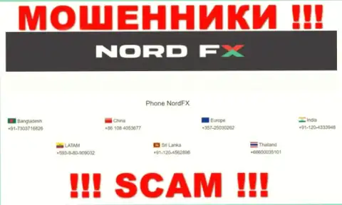 Не поднимайте трубку, когда звонят неизвестные, это могут оказаться internet ворюги из NordFX