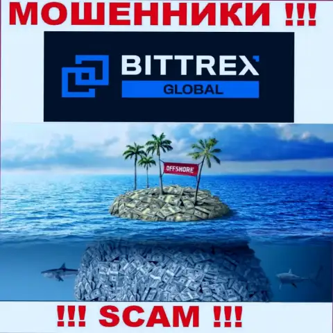 Bermuda Islands - именно здесь, в оффшорной зоне, зарегистрированы интернет-мошенники Bittrex
