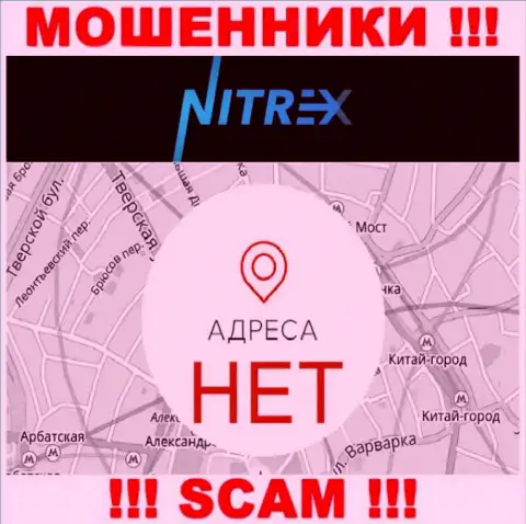 Nitrex Software Technology Corp не предоставили сведения о адресе регистрации организации, будьте очень бдительны с ними
