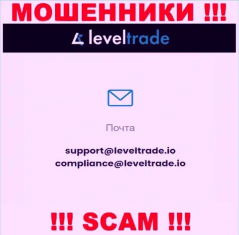 Контактировать с Level Trade не советуем - не пишите к ним на электронный адрес !!!