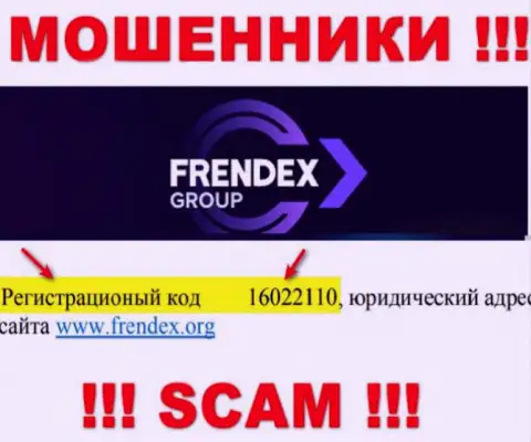 Регистрационный номер Френдекс - 16022110 от утраты финансовых средств не сбережет