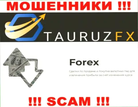 FOREX - это именно то, чем занимаются мошенники TauruzFX Com