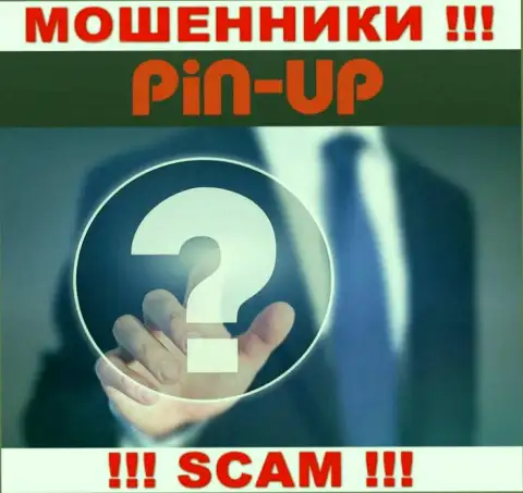 Не взаимодействуйте с интернет мошенниками PinUpCasino - нет инфы об их непосредственных руководителях