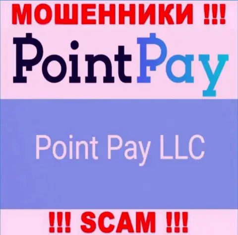 Юридическое лицо интернет мошенников Point Pay - это Point Pay LLC, сведения с web-ресурса аферистов