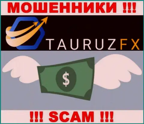 Брокерская организация Tauruz FX работает только на ввод финансовых вложений, с ними вы ничего не сумеете заработать