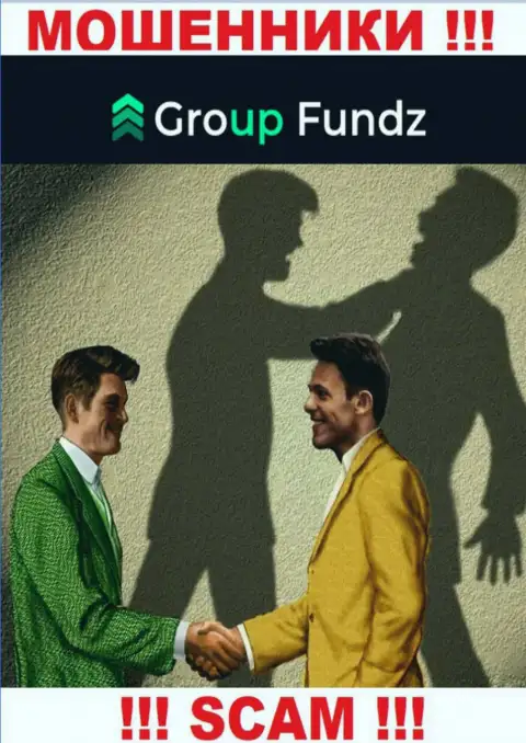 GroupFundz - это ОБМАНЩИКИ, не нужно верить им, если будут предлагать пополнить депозит