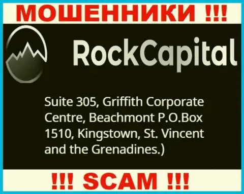 За обувание доверчивых людей мошенникам РокКапитал Ио ничего не будет, так как они спрятались в оффшорной зоне: Suite 305 Griffith Corporate Centre, Kingstown, P.O. Box 1510 Beachmout Kingstown, St. Vincent and the Grenadines