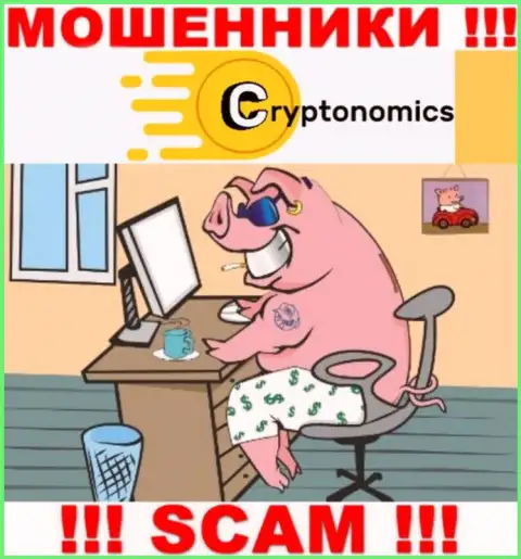 На информационном сервисе компании Crypnomic Com нет ни слова об их непосредственном руководстве - это РАЗВОДИЛЫ !
