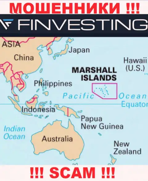 Marshall Islands это юридическое место регистрации компании Финвестинг