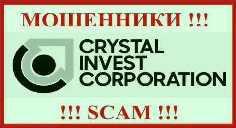 Crystal Invest Corporation - это SCAM ! МОШЕННИК !