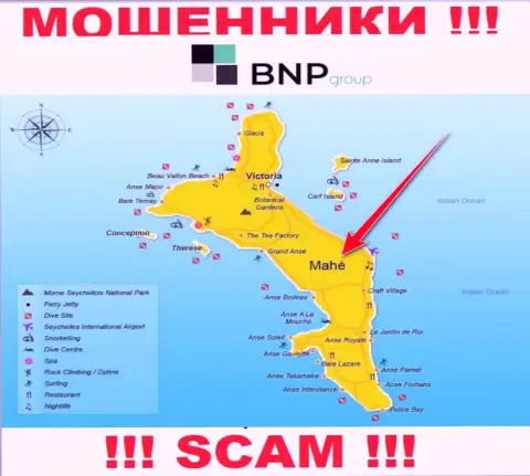 BNPLtd Net находятся на территории - Mahe, Seychelles, остерегайтесь совместной работы с ними