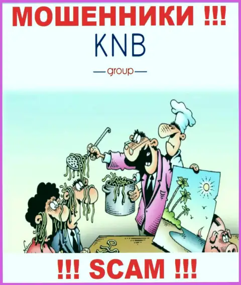 Не ведитесь на предложения совместно сотрудничать с конторой KNB Group, кроме слива финансовых вложений ожидать от них и нечего