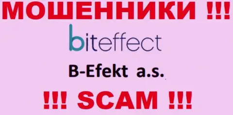 Bit Effect - это МОШЕННИКИ !!! Б-Эфект а.с. - это компания, владеющая этим разводняком