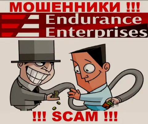 Заработок с брокерской компанией Endurance Enterprises Вы не увидите - довольно-таки опасно заводить дополнительные деньги