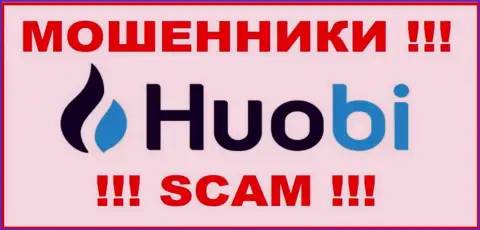 Логотип ОБМАНЩИКОВ Huobi Com