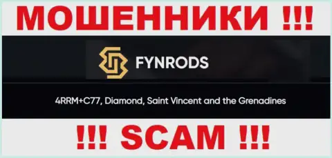 Не взаимодействуйте с компанией Fynrods Com - можно остаться без вкладов, так как они находятся в оффшорной зоне: 4RRM+C77, Diamond, Saint Vincent and the Grenadines
