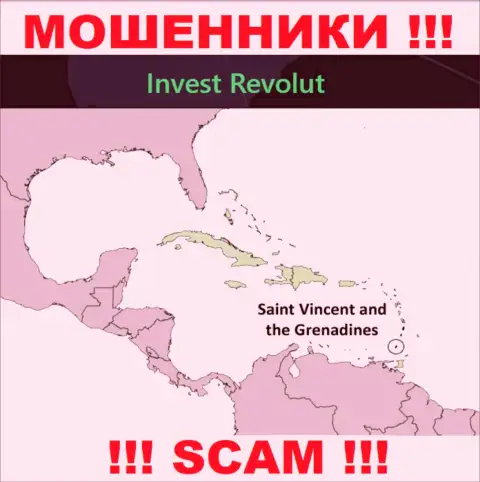 Invest Revolut пустили свои корни на территории - St. Vincent and the Grenadines, избегайте сотрудничества с ними