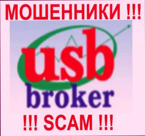 Лого жульнической форекс брокерской конторы USB Broker